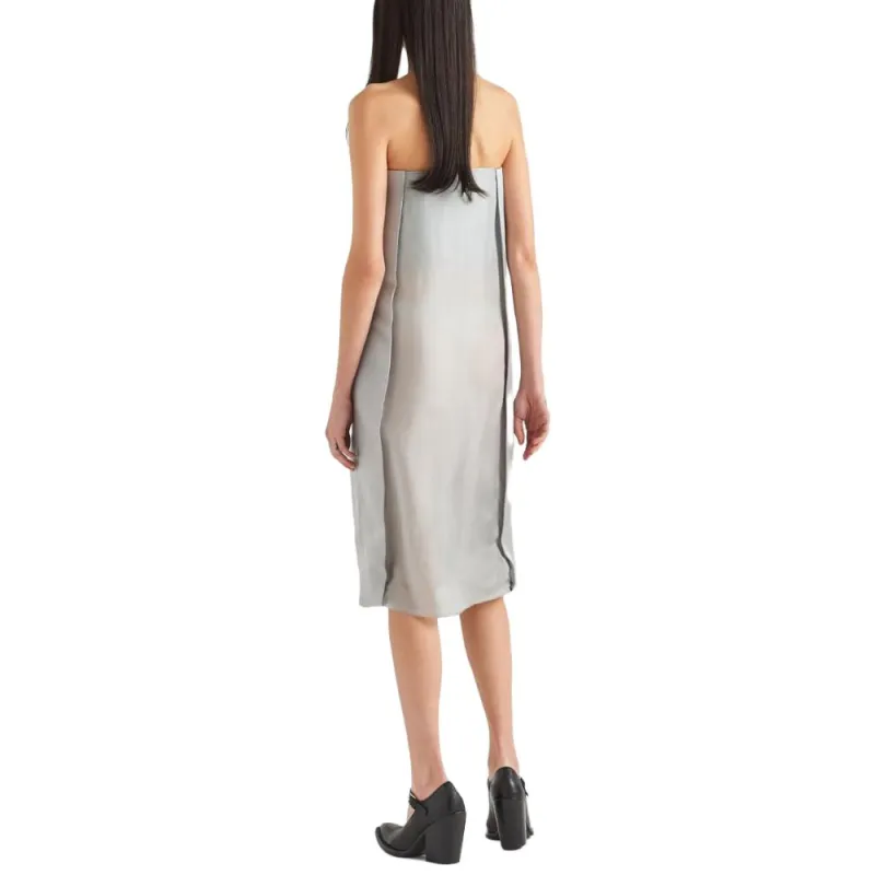 PRADA Sleeveless Dresses Women's Light Gray-1