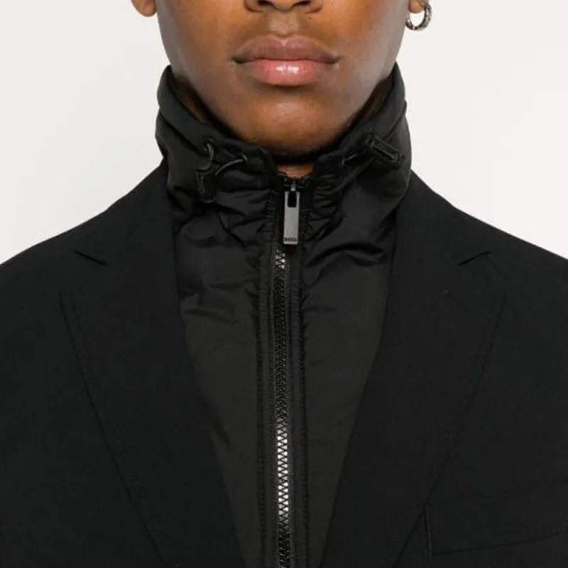 HUGO BOSS Detachable panel Blazer-4