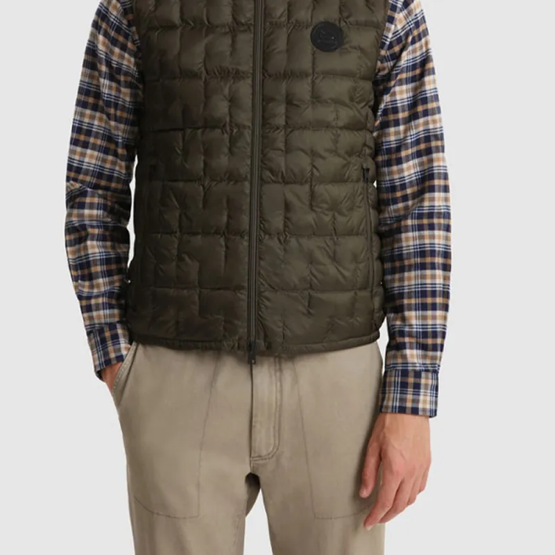 WOOLRICH Vests Men Green-2