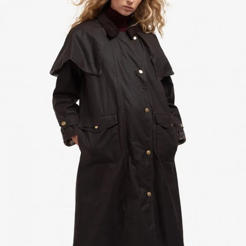 BARBOUR SS23 Coat Women's Brown-3