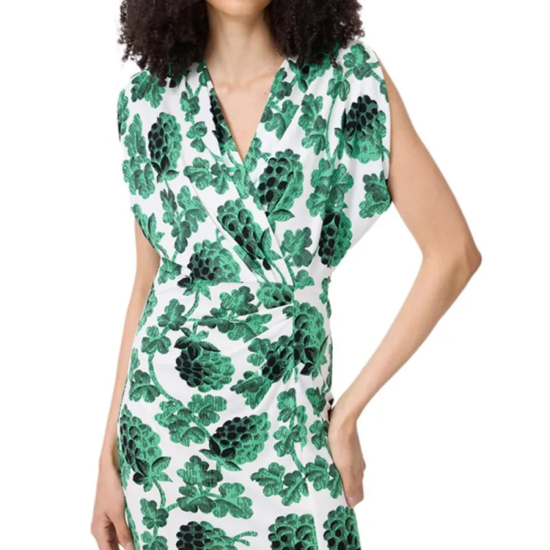 Diane Von Furstenberg FW25 Sleeveless Dress Women's Green-4