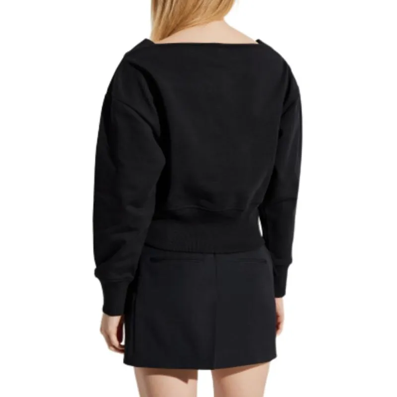 BALMAIN Cropped Sweatshirt-3