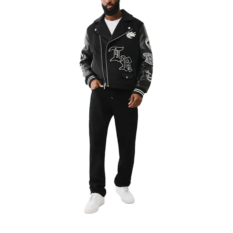 TRUE RELIGION Jackets & Coats Men's Black-4