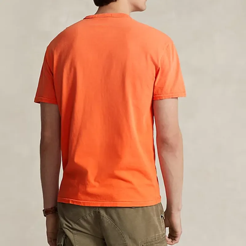 Polo Ralph Lauren T Shirt Men's Carrot Orange-3