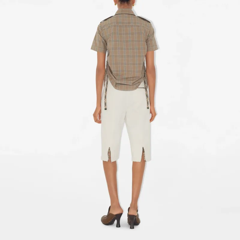 Burberry Checkered Cotton Shirt-2