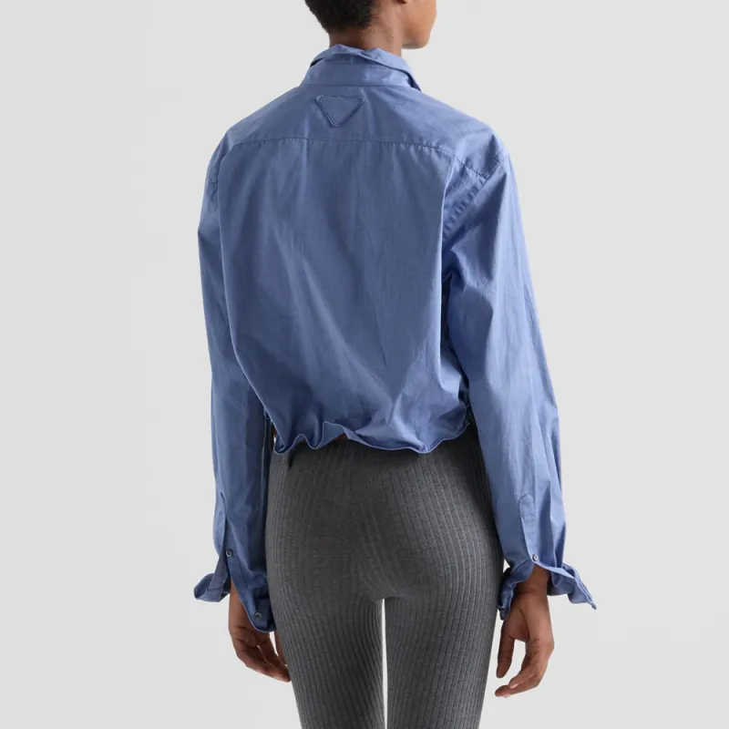 PRADA Long Sleeved Button Up Shirt-4