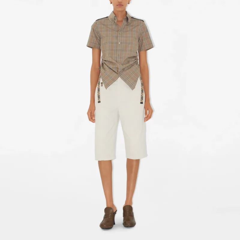 Burberry Checkered Cotton Shirt-1