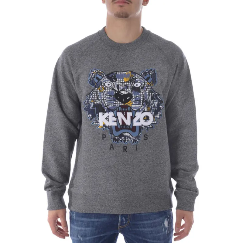 KENZO Sweatshirts Men Gray-1