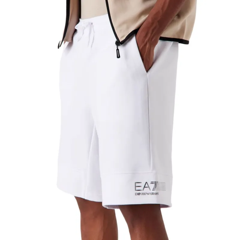 EMPORIO ARMANI EA7 SS23 Casual Shorts Men's White-3