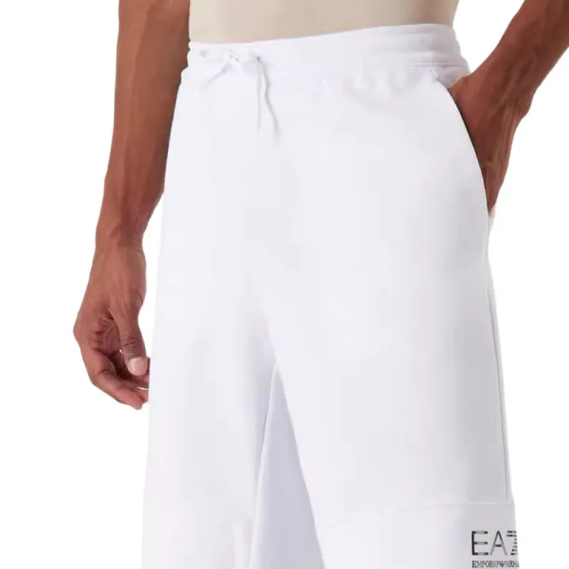 EMPORIO ARMANI EA7 SS23 Casual Shorts Men's White-4
