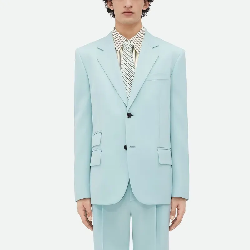 Bottega Veneta Jackets & Coats Men's Mint Green-1