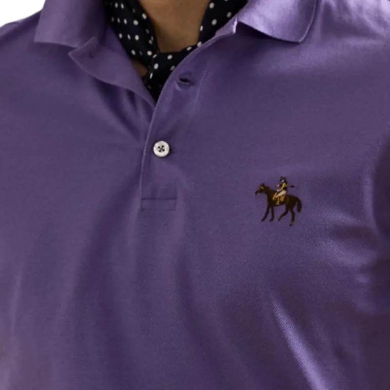 Ralph Lauren Label Slim cut Piqué Polo Shirt-3