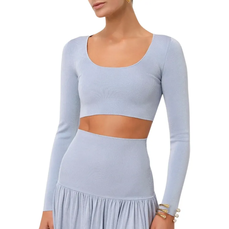Zimmermann Natura Metallic Scoop Top-4