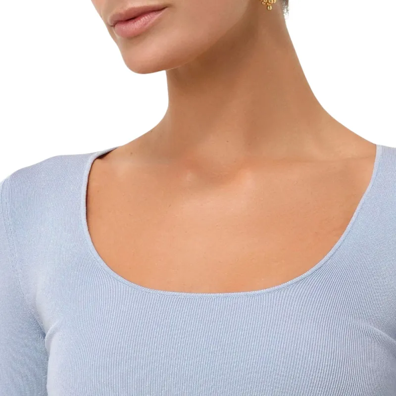 Zimmermann Natura Metallic Scoop Top-5