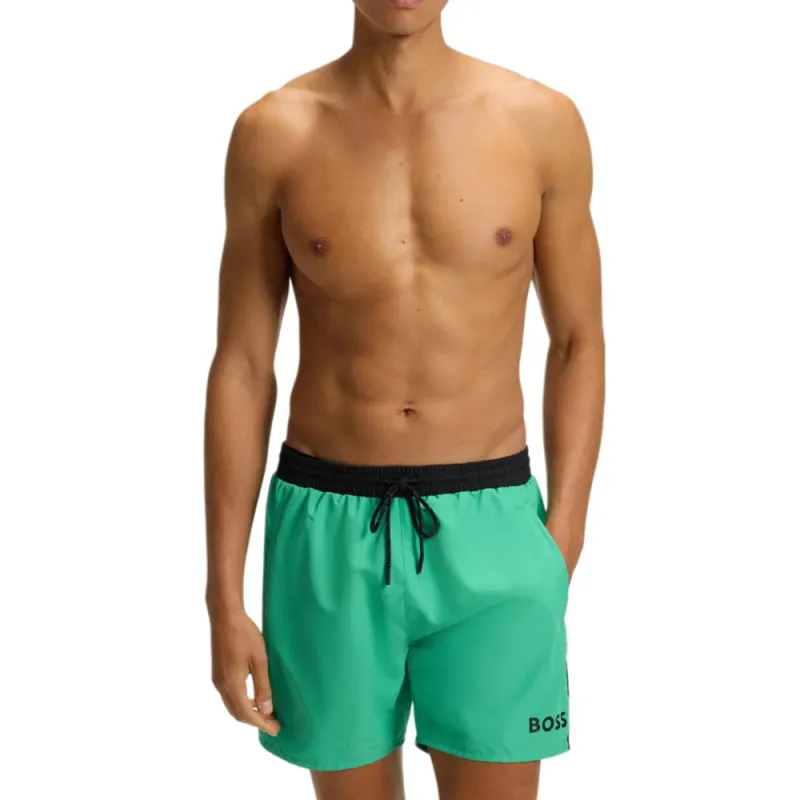 HUGO BOSS Swimming Shorts Men's Green-1