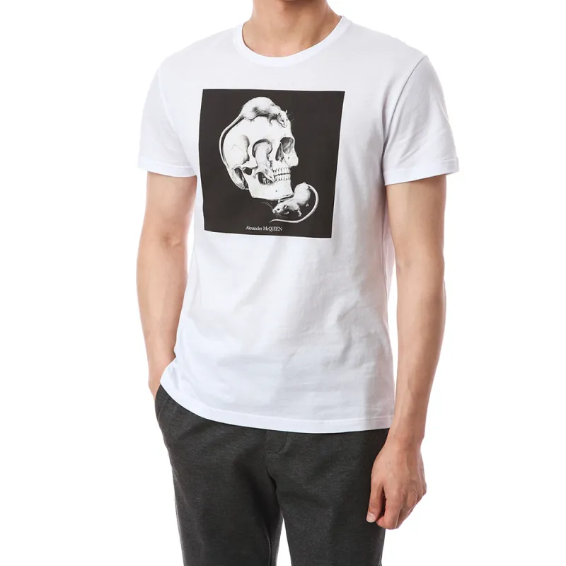 Alexander McQueen T Shirt Men's White-4