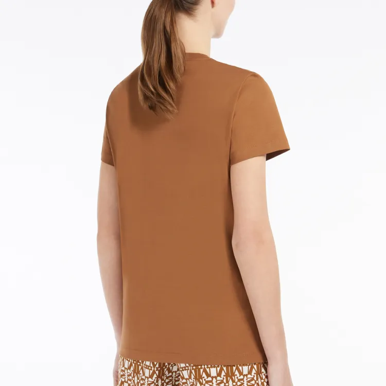 Tシャツ・カットソー MAX MARA Women Tunic Tops 2511161024600 032 BROWN MaxMara T-Shirts Women's Brown - POIZON