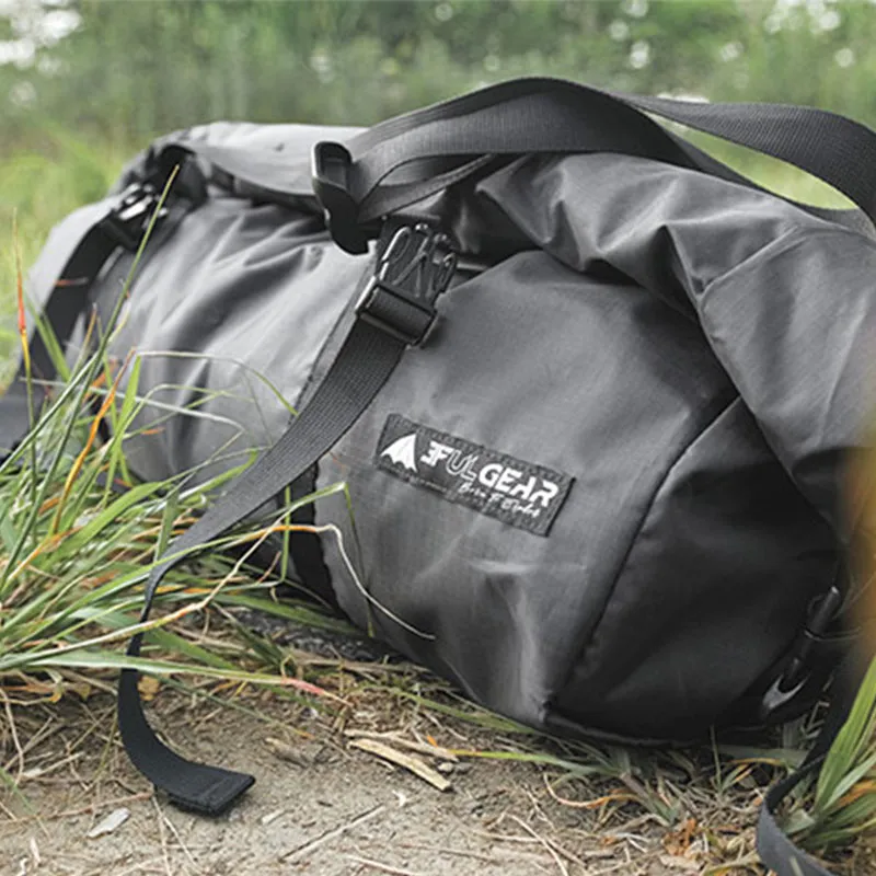Three Peaks Out Ultra High Molecular Weight Polyethylene Nylon Blend Travel Bag 50L Unisex Black-2