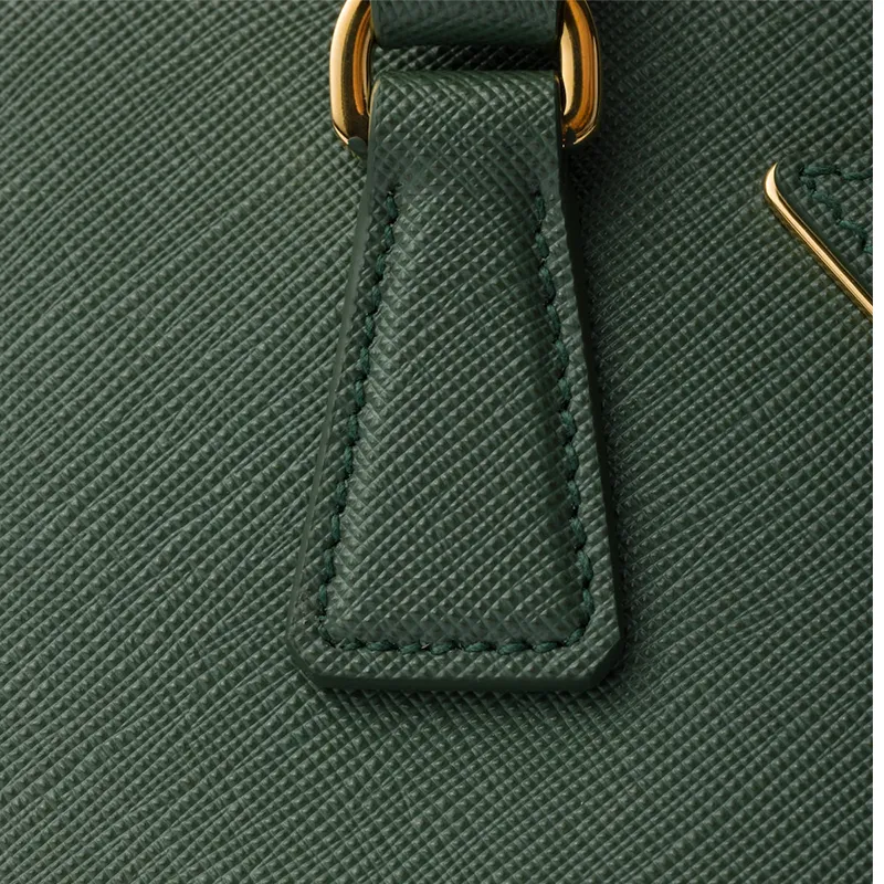 PRADA Saffiano Calfskin Shoulder Bag, Crossbody Bag, Handbag Mini Women's Sage Green-4
