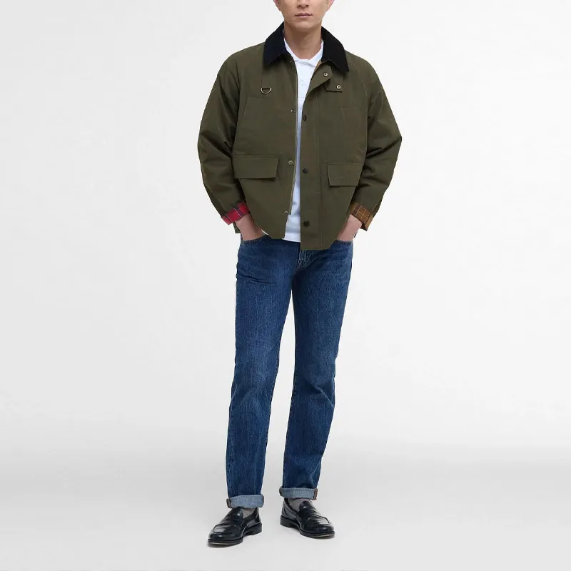 BARBOUR Jackets Coats Men's Army Green-1