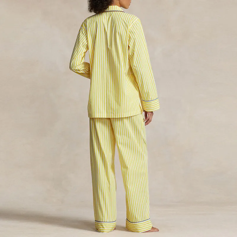 Polo Ralph Lauren Pajama Set Women's Lemon-2