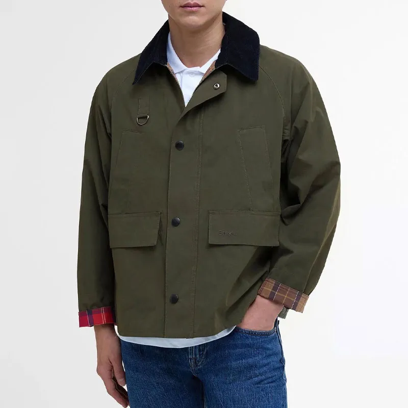 BARBOUR Jackets Coats Men's Army Green-2