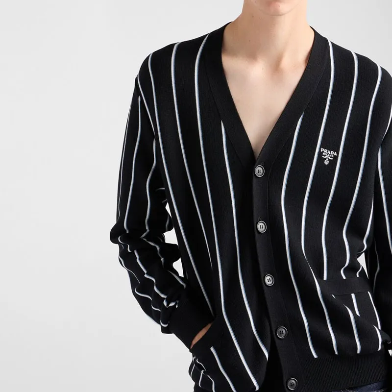 PRADA Virgin wool Cardigan-2