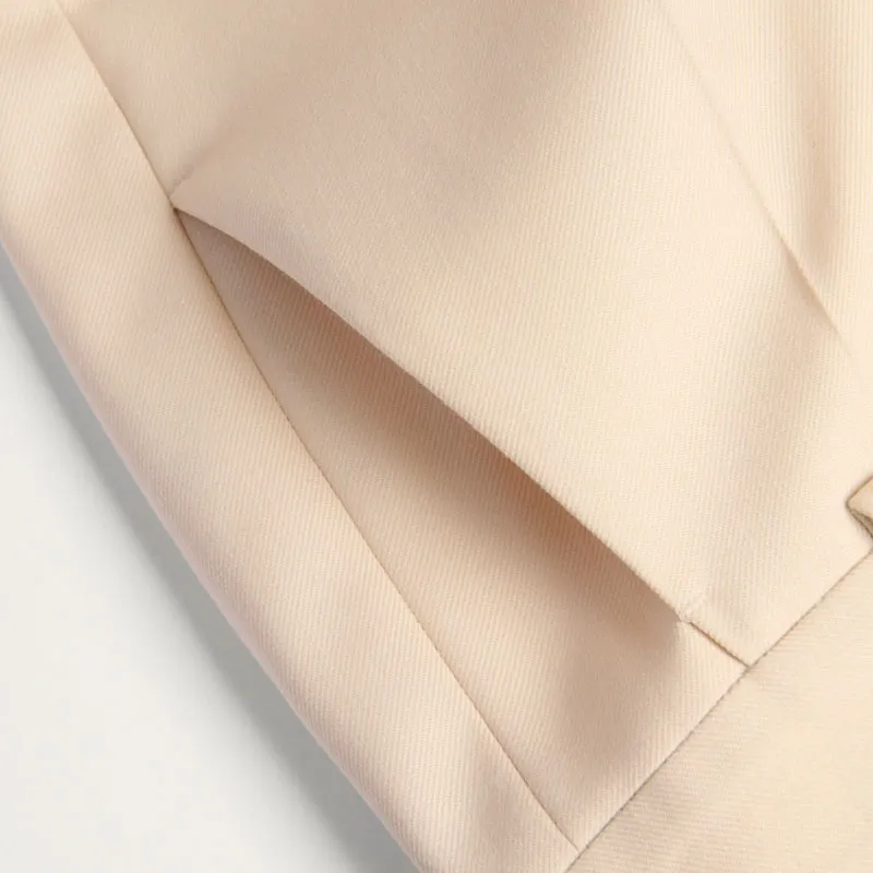 Valentino Pleat Detailed Jacquard Trim Trousers-7