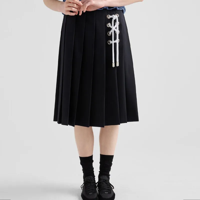 PRADA SS25 Casual Long Skirts Women's Blue-2