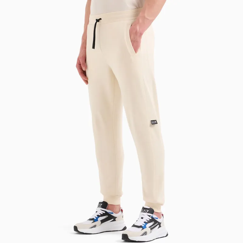 EMPORIO ARMANI Knitted Sweatpants Men's Ecru-2