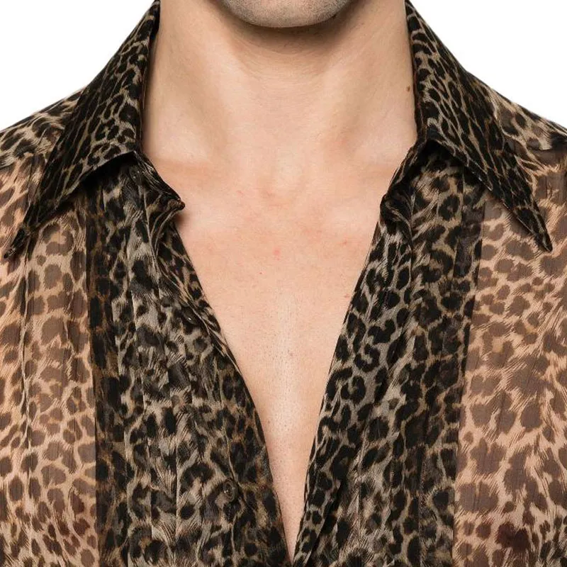 TOM FORD Leopard print Shirt-4