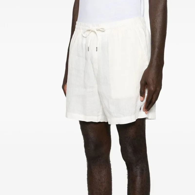 Polo Ralph Lauren Logo Patch Drawstring Shorts-3