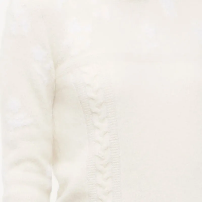 CHANEL 24N Neige Skiing Collection Sweater Women's White-2