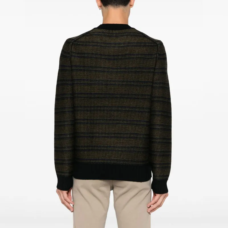 HUGO BOSS Striped Knitted Jumper-3