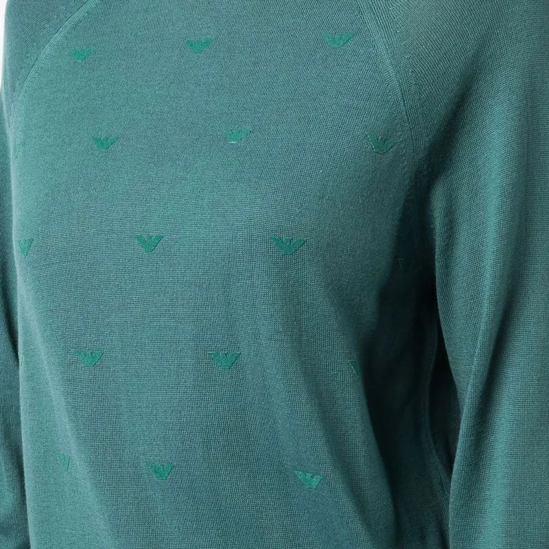 EMPORIO ARMANI FW21 Sweater Women's Green-4