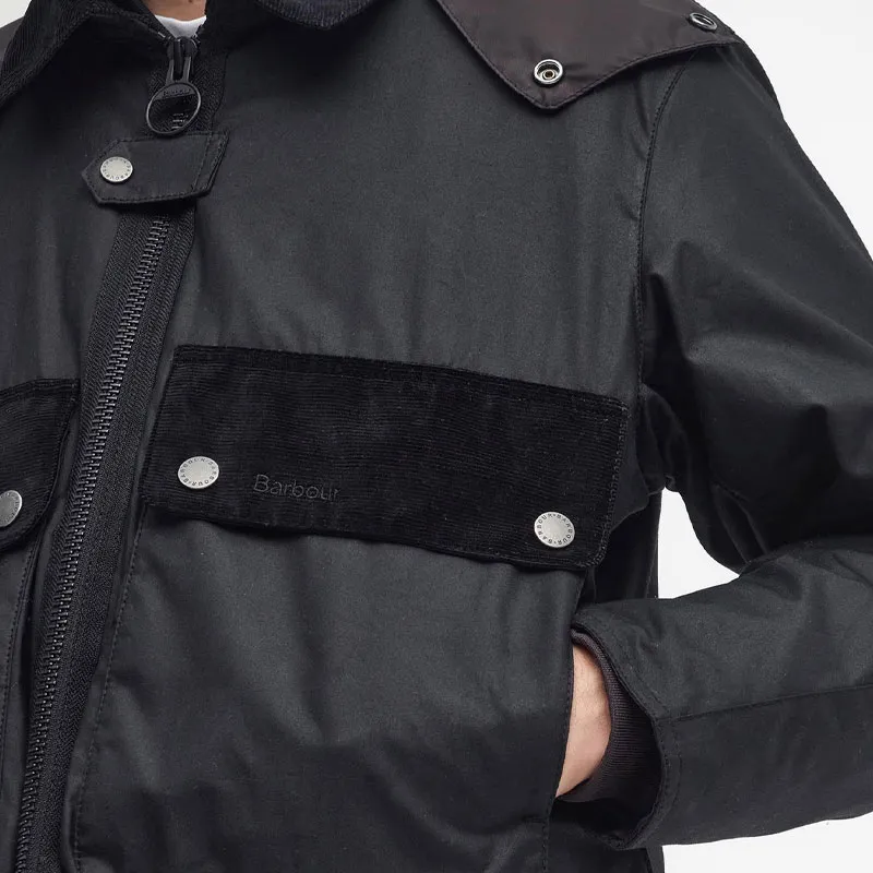 BARBOUR Re Engineered Spey Jackets Coats Men's Black-7