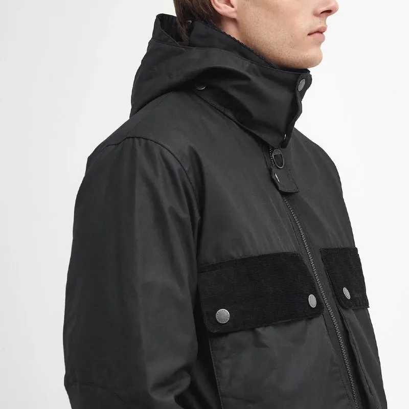 BARBOUR Re Engineered Spey Jackets Coats Men's Black-4