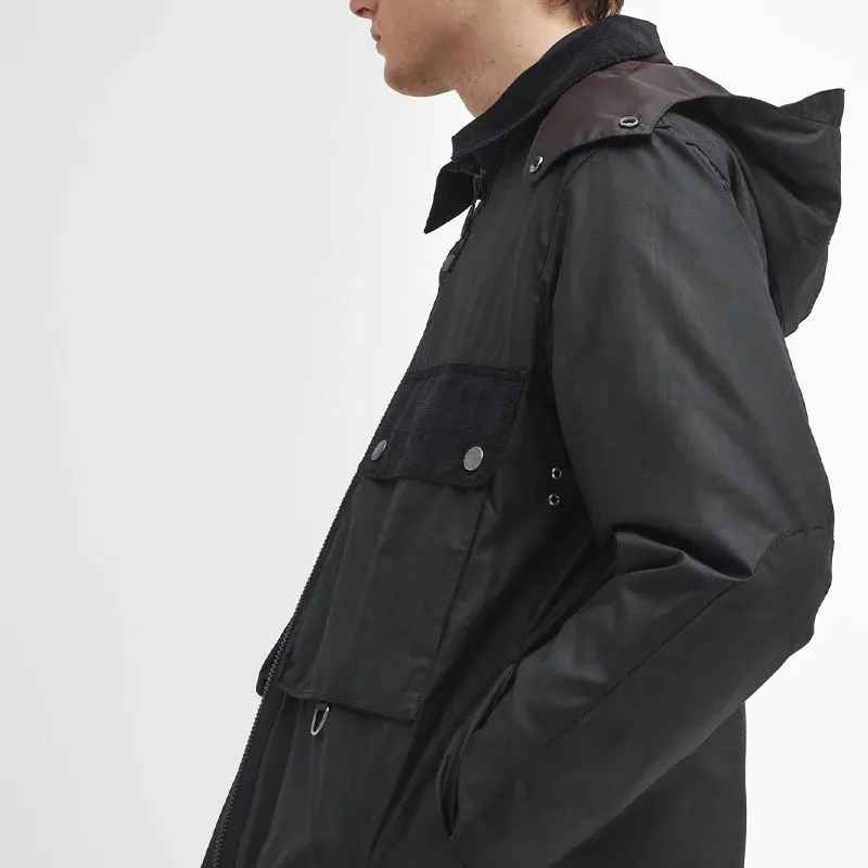 BARBOUR Re Engineered Spey Jackets Coats Men's Black-5