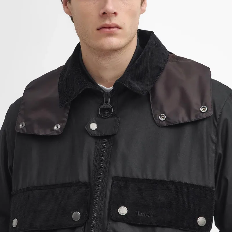 BARBOUR Re Engineered Spey Jackets Coats Men's Black-6