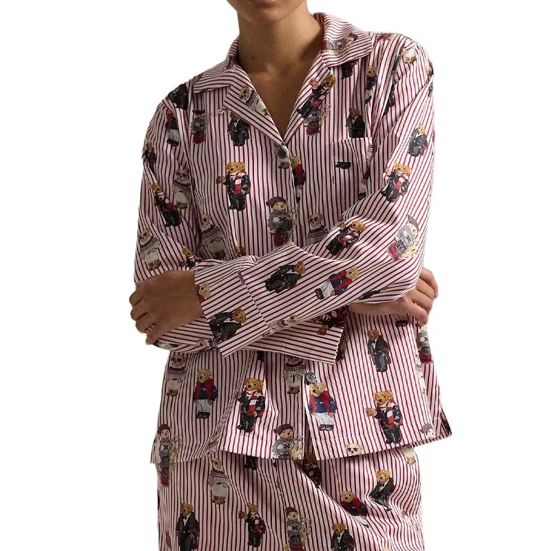 Polo Ralph Lauren Pajama Set Women's Red-2
