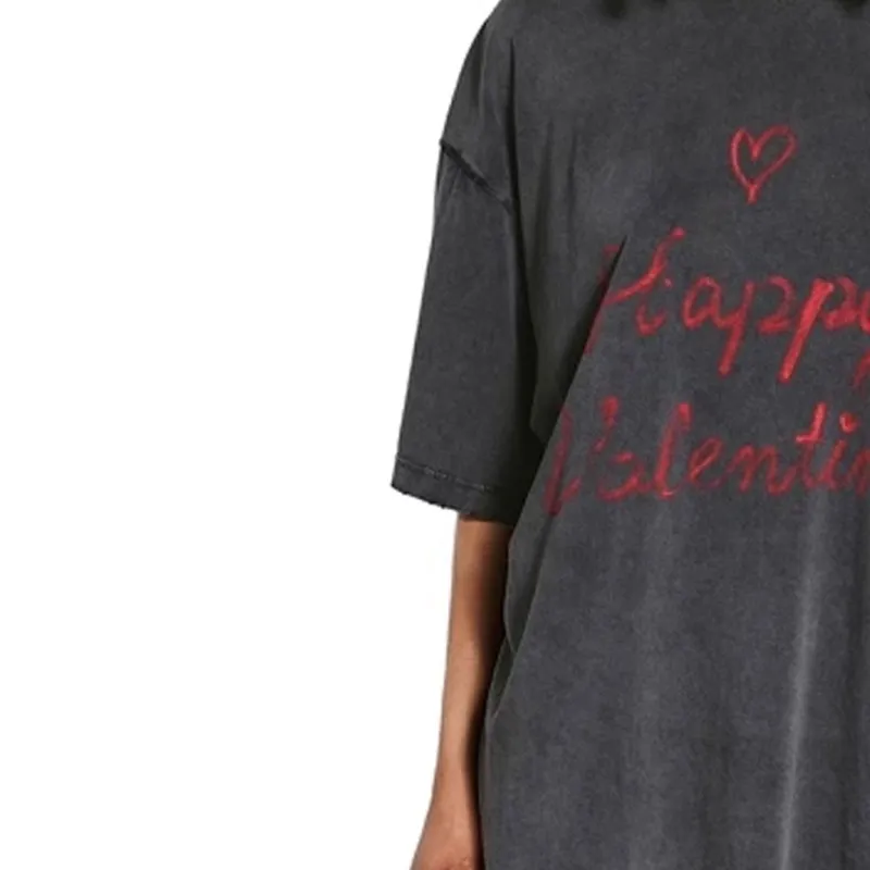 Balenciaga SS25 Regular T Shirt Women's Gray Regular Fit-6