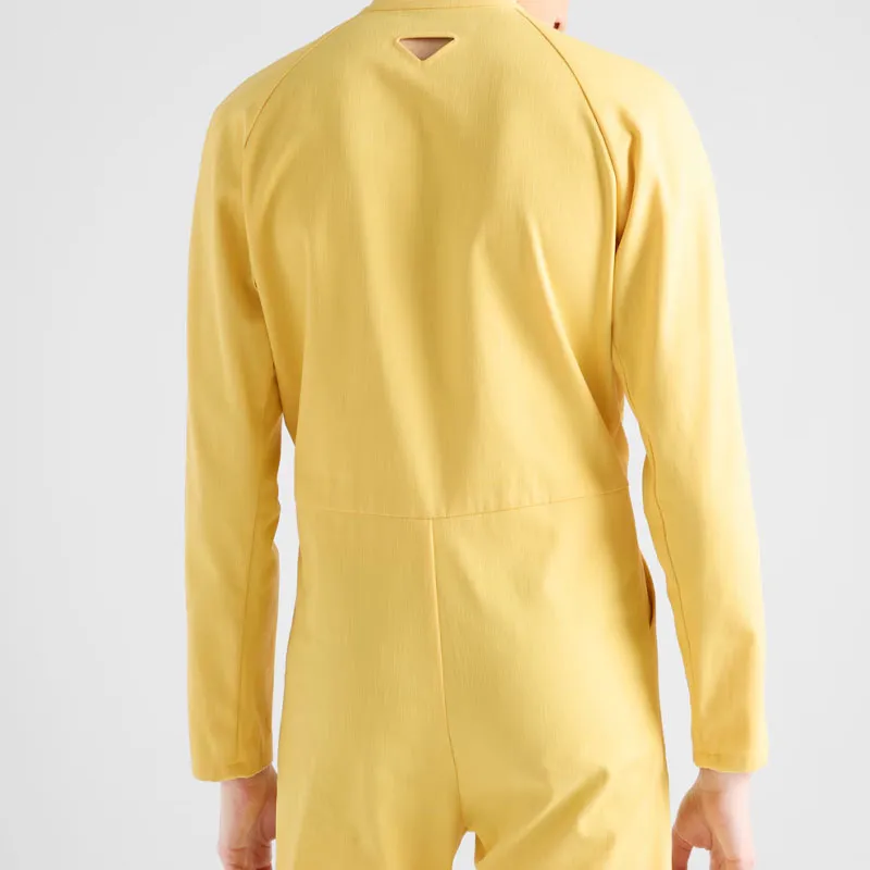 PRADA SS25 Jumpsuit Regular Fit Men's Yellow-4