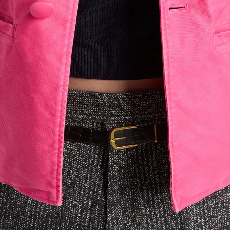 PRADA Belted Tailored Trousers-4