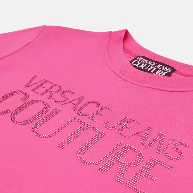 VERSACE JEANS COUTURE Logo Embellished Top-2