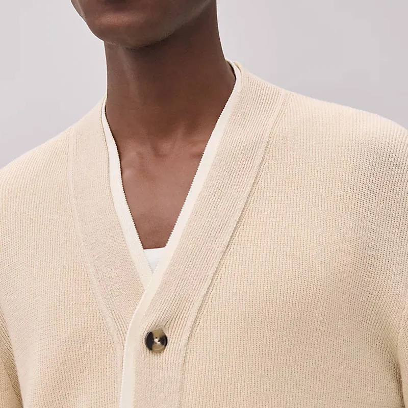 HERMES Knitwear Men Beige-4