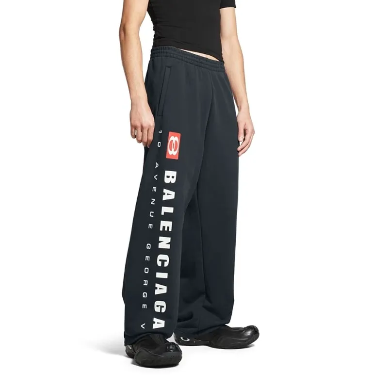 Balenciaga Logo print Track Pants-5