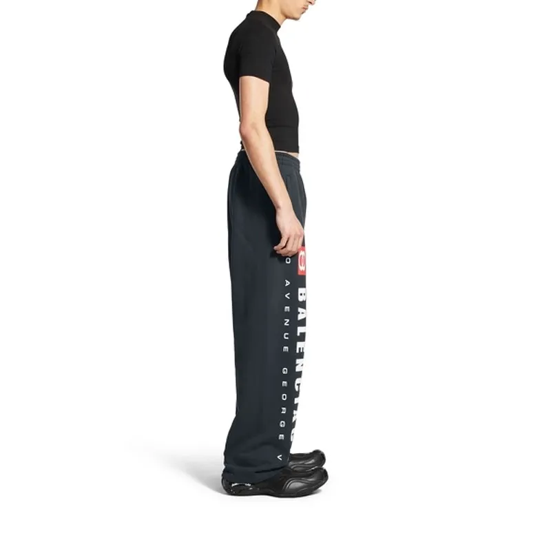 Balenciaga Logo print Track Pants-4