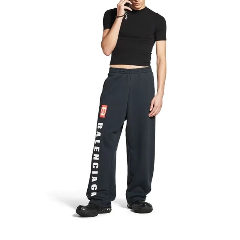 Balenciaga Logo print Track Pants-2
