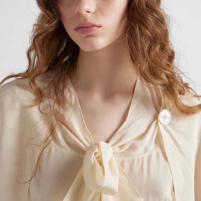 PRADA Marocain Blouse-4