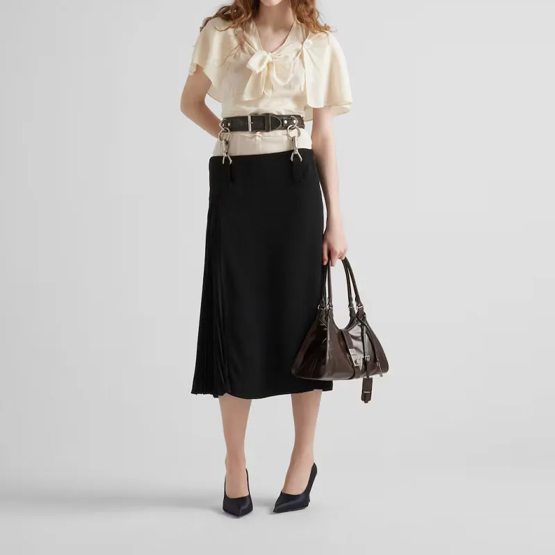 PRADA Marocain Blouse-1